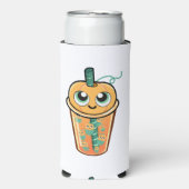 Pompoen Boba Kwal Seltzer Blikjeskoeler (Seltzer Voorkant)