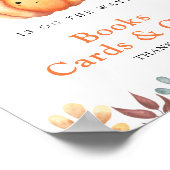 Pompoen - boeken kaarten en cadeaus poster (Hoek)