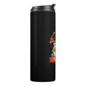 Pompoen Boer Halloween Thermosbeker (Gedraaid links)