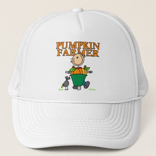 Pompoen Boer Trucker Pet (Voorkant)