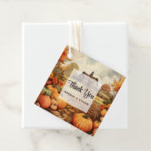 Pompoen Boerderij Herfst Oogst Thanksgiving Dank u Bedankjes Labels (In situ)