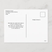 Pompoen Boerderij Herfst Oogst Thanksgiving Feestdagenkaart (Achterkant)