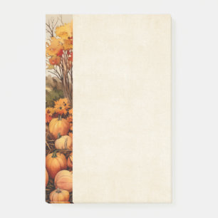 Pompoen Boerderij Herfst Oogst Thanksgiving Post-it® Notes