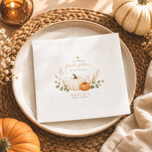 Pompoen Boho Herfst Baby Shower Feest Servet
