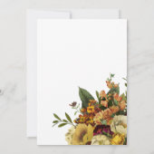 Pompoen boho herfst genderneutraal baby shower kaart (Achterkant)