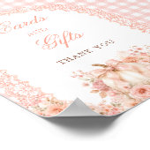 Pompoen Boog Bloemkaarten & Cadeaus Tafelbord Poster (Hoek)