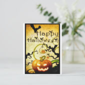 pompoen briefkaart (Staand voorkant)