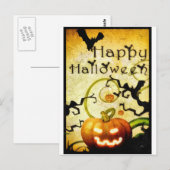 pompoen briefkaart (Voorkant / Achterkant)