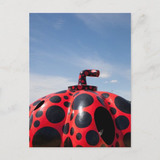 pompoen briefkaart (Voorkant)