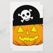 pompoen briefpapier (Voorkant / Achterkant)