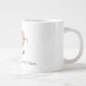 Pompoen Bril Wees Jezelf Grote Koffiekop (Rechts)