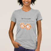 Pompoen Bril Wees Jezelf T-shirt (Voorkant)