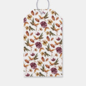 Pompoen Bruidsfeest Cadeaubijslaters Cadeaulabel (Achterkant)