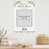 Pompoen Bruidsfeest Fotohokje Frame Prop Poster (Keuken)