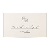 Pompoen bruiloft plaatskaartje