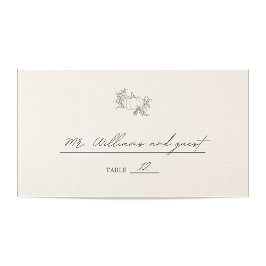 Pompoen bruiloft plaatskaartje