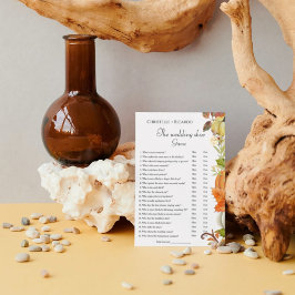 Pompoen bruiloft schoen spel bachelorette partij s aankondiging