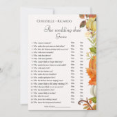 Pompoen bruiloft schoen spel bachelorette partij s aankondiging (Voorkant)