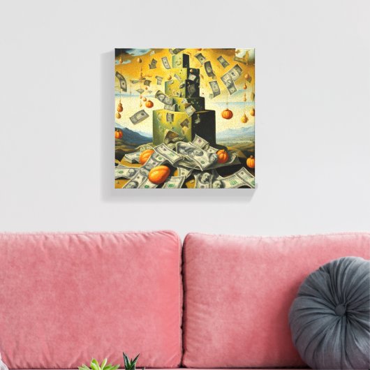 pompoen canvas afdruk (Insitu (Woonkamer))