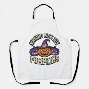 Pompoen Carols T-shirt Vintage Halloween Koor Pomp Schort