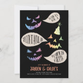 Pompoen Carving Halloween Uitnodigen Carving Conte Kaart (Voorkant)