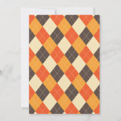 Pompoen Carving Party Kaart (Achterkant)