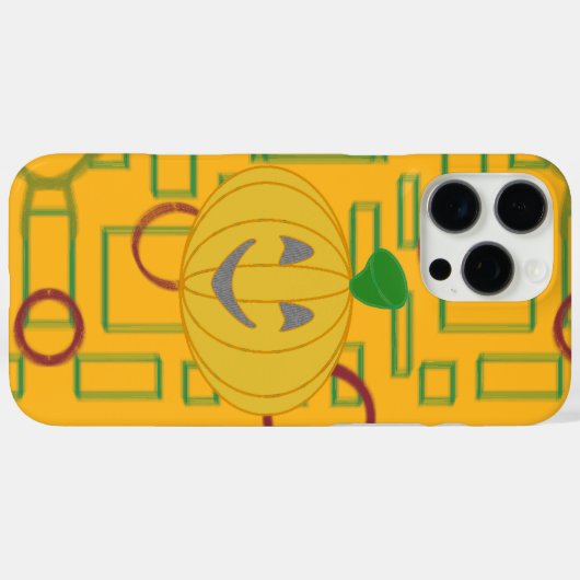 pompoen Case-Mate iPhone case (Achterkant (horizontaal))