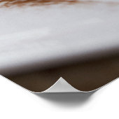 Pompoen Cheesecake Poster (Hoek)