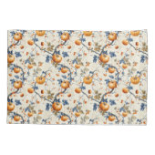 Pompoen Chinoiserie Pattern Kussensloop Set (Achterkant-Links)
