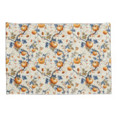 Pompoen Chinoiserie Pattern Kussensloop Set (Achterkant-Rechts)
