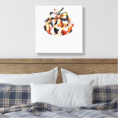 pompoen Classic T-Shirt Canvas Afdruk (Insitu (Slaapkamer))