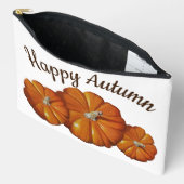 Pompoen cosmetische zak etui (Open)