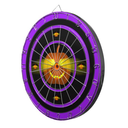 Pompoen - dartbord (Voorkant Rechts)