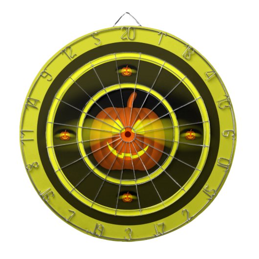 Pompoen - dartbord (Voorkant)