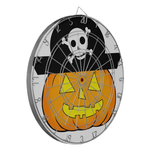 pompoen dartbord (Voorkant Links)