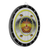 Pompoen - dartbord (Voorkant Links)