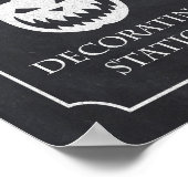 Pompoen Decoratie Station Halloween Feestbord (Hoek)