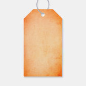 Pompoen & Donkere Bessen, Herfst, Thanksgiving Cadeaulabel (Achterkant)