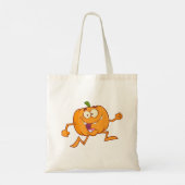 Pompoen draaien tote bag (Achterkant)