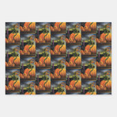 Pompoen Dragon Cauldron Halloween Inpakpapier Vel (Voorkant 3)