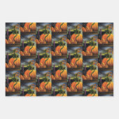 Pompoen Dragon Cauldron Halloween Inpakpapier Vel (Voorkant 2)