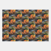 Pompoen Dragon Cauldron Halloween Inpakpapier Vel (Voorkant)