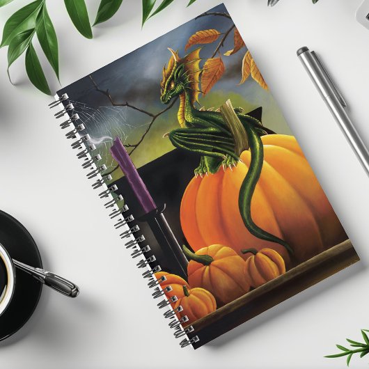 Pompoen Dragon Cauldron Halloween Planner