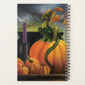 Pompoen Dragon Cauldron Halloween Planner (Achterkant)