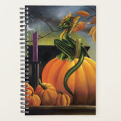 Pompoen Dragon Cauldron Halloween Planner (Voorkant)