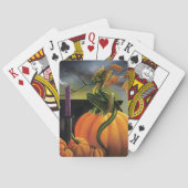 Pompoen Dragon Cauldron Halloween Pokerkaarten (Achterkant)