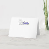 Pompoen Dromen Blank Notecard Bedankkaart (Achterkant)