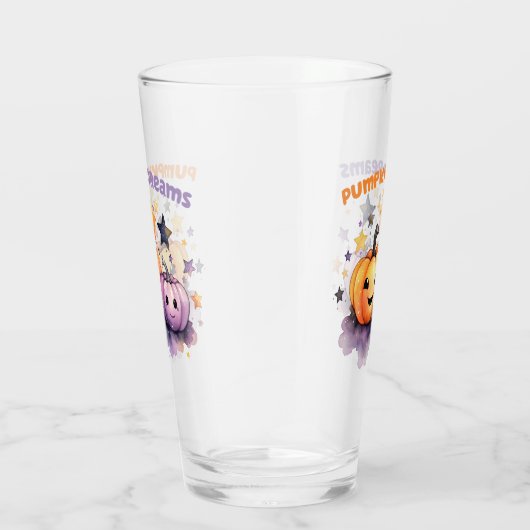 Pompoen dromen glas (Rechts)