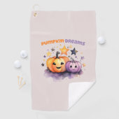 Pompoen dromen golfhanddoek (Insitu)