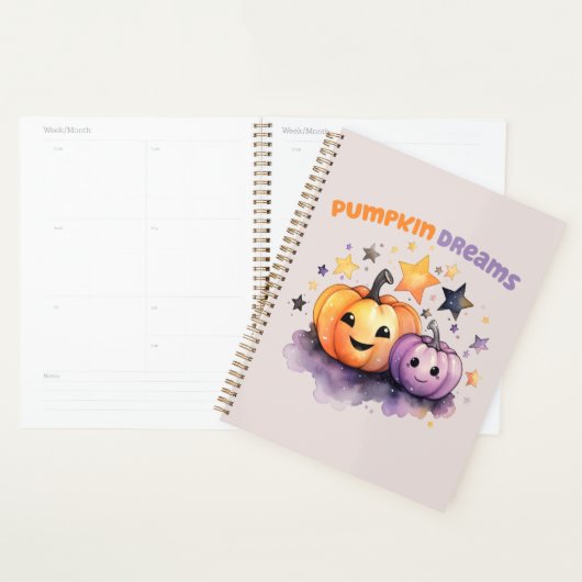 Pompoen dromen planner (Display)